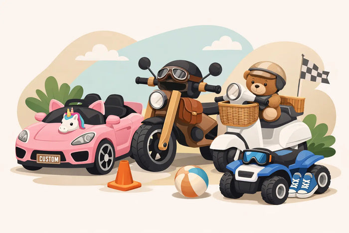How to Style Ride On Accessories for Kids