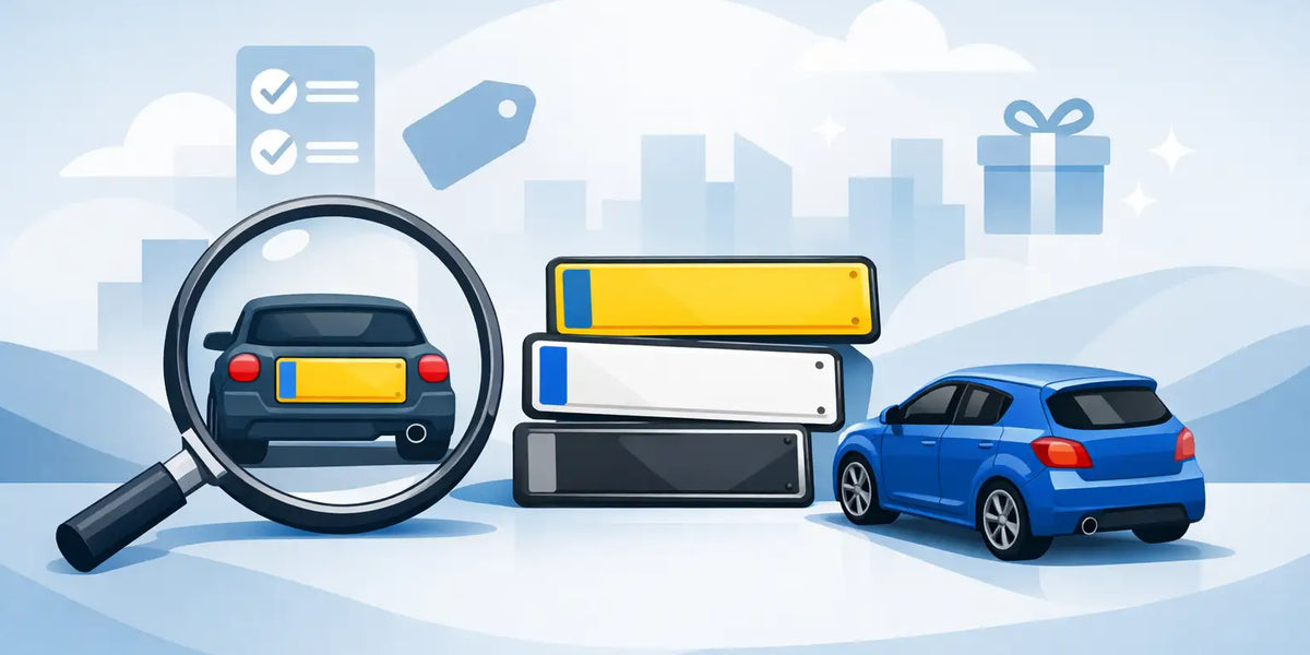 Personalised Mini Number Plates Explained — MiniPlate.com.au