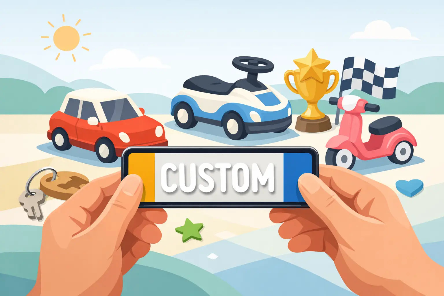 Custom Kids Number Plates That Feel Special