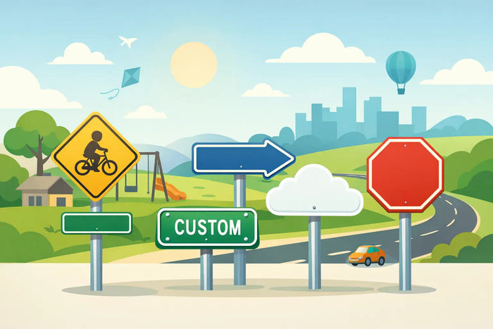 Custom Street Signs for Kids and Family Fun