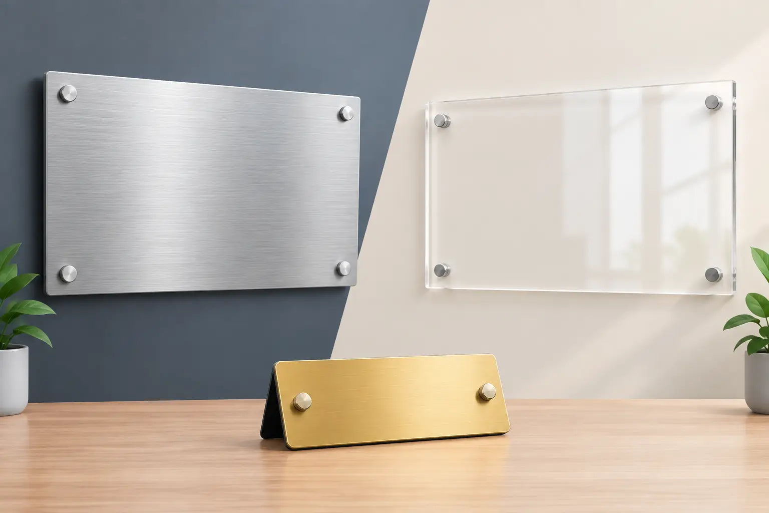 Aluminium Versus Acrylic Signs: Which Suits?