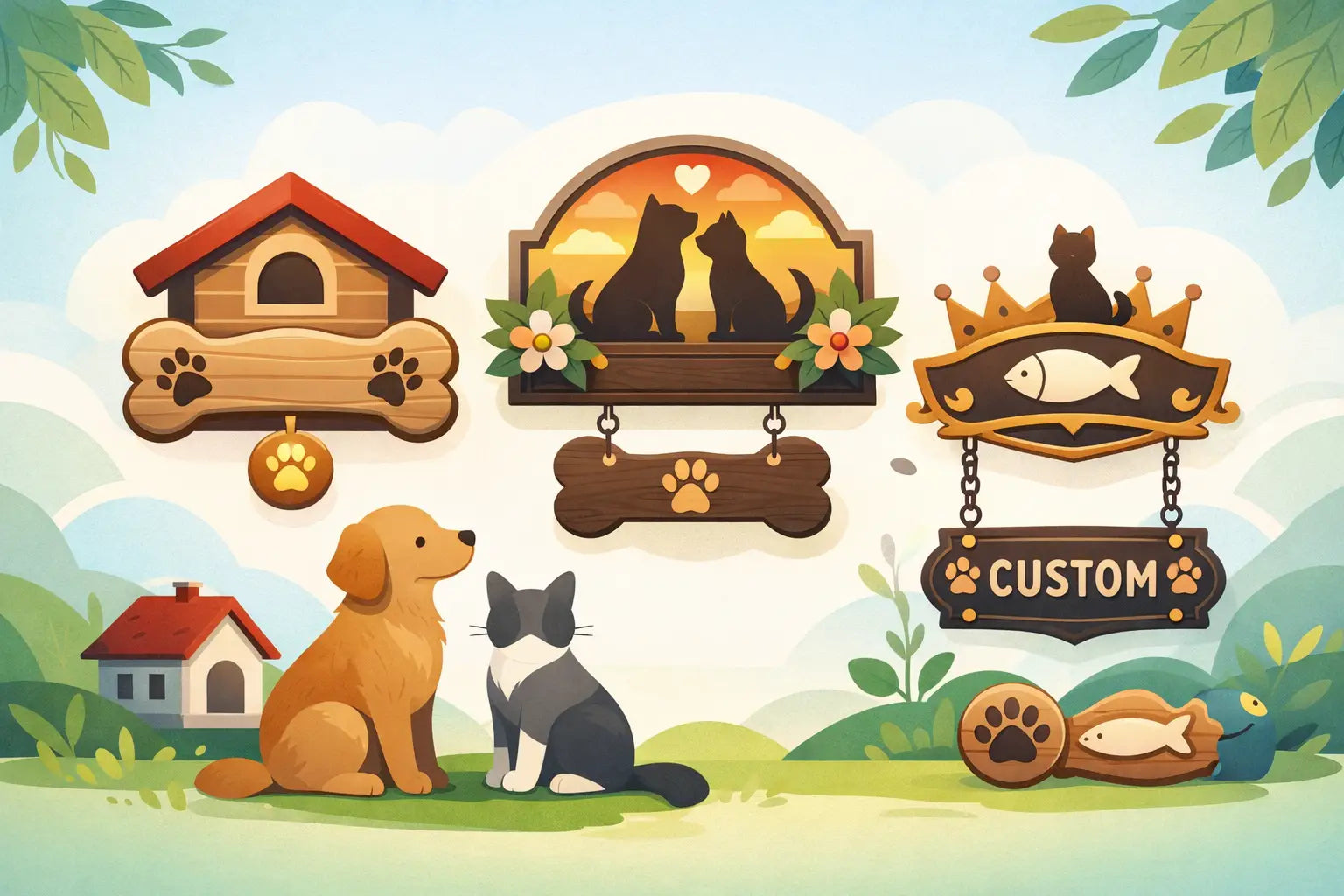 Pet House Name Plate Ideas That Feel Special