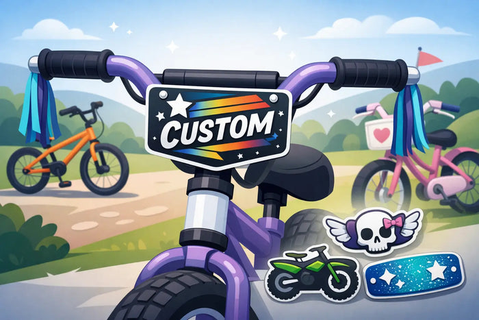 Kids Bike Name Plate Ideas That Actually Last