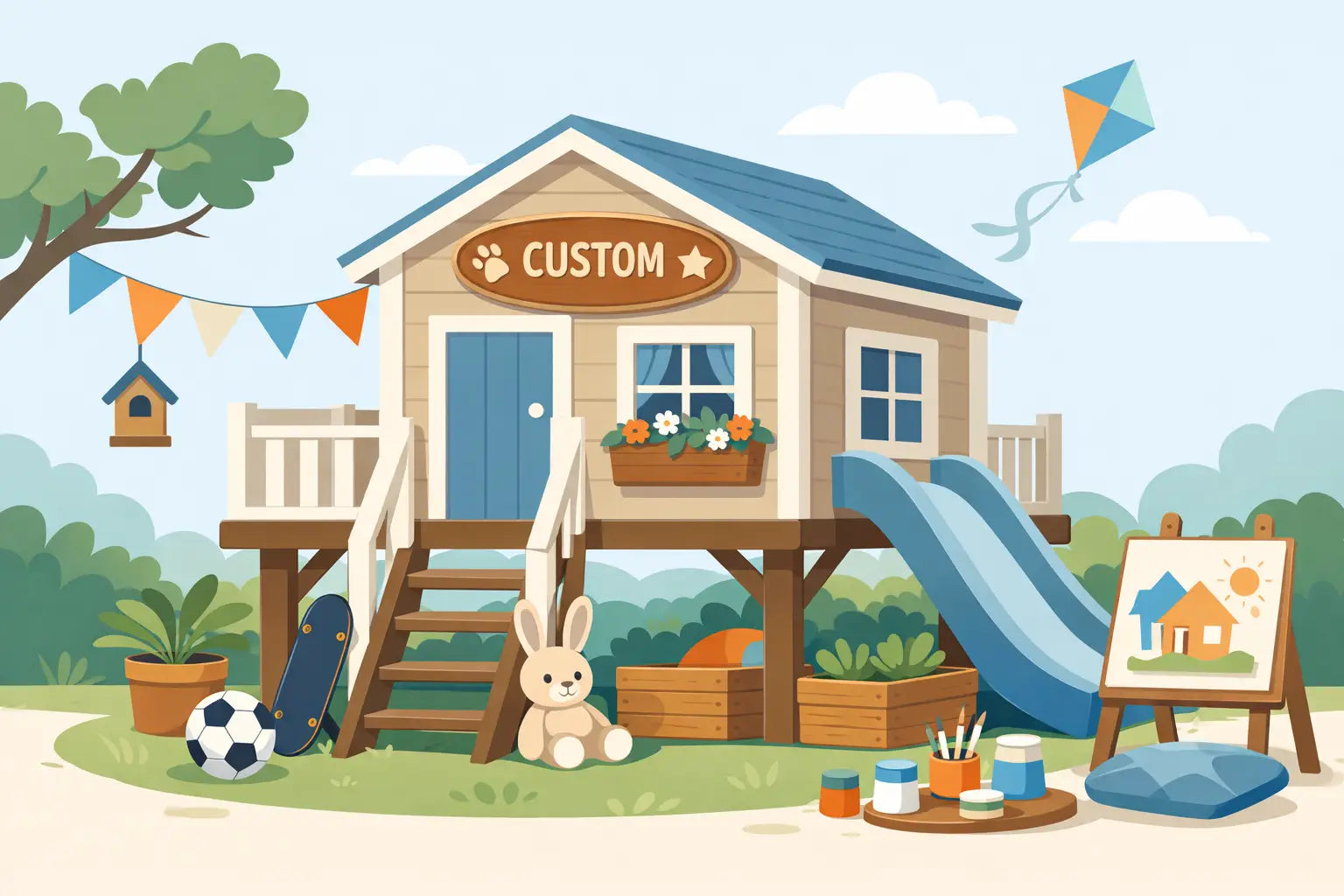 How to Personalise a Cubby House
